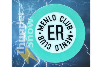 Menlo Club Crest Seal Vintage California Casino Chip