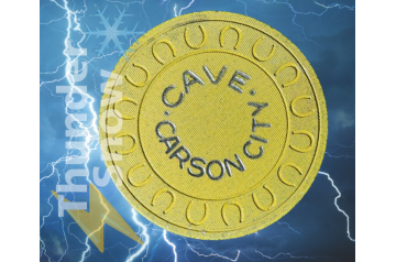 $1 Cave Carson City Nevada Casino Chip