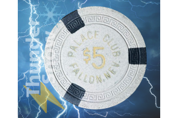 $5 Palace Club Fallon Nevada Casino Chip