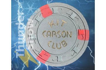 $5 Kit Carson Club Carson City Nevada Casino Chip