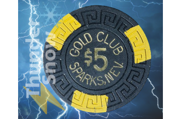 $5 Gold Club Sparks Nevada Casino Chip