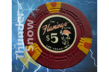 $5 Flamingo Las Vegas Casino Chip 7th Issue